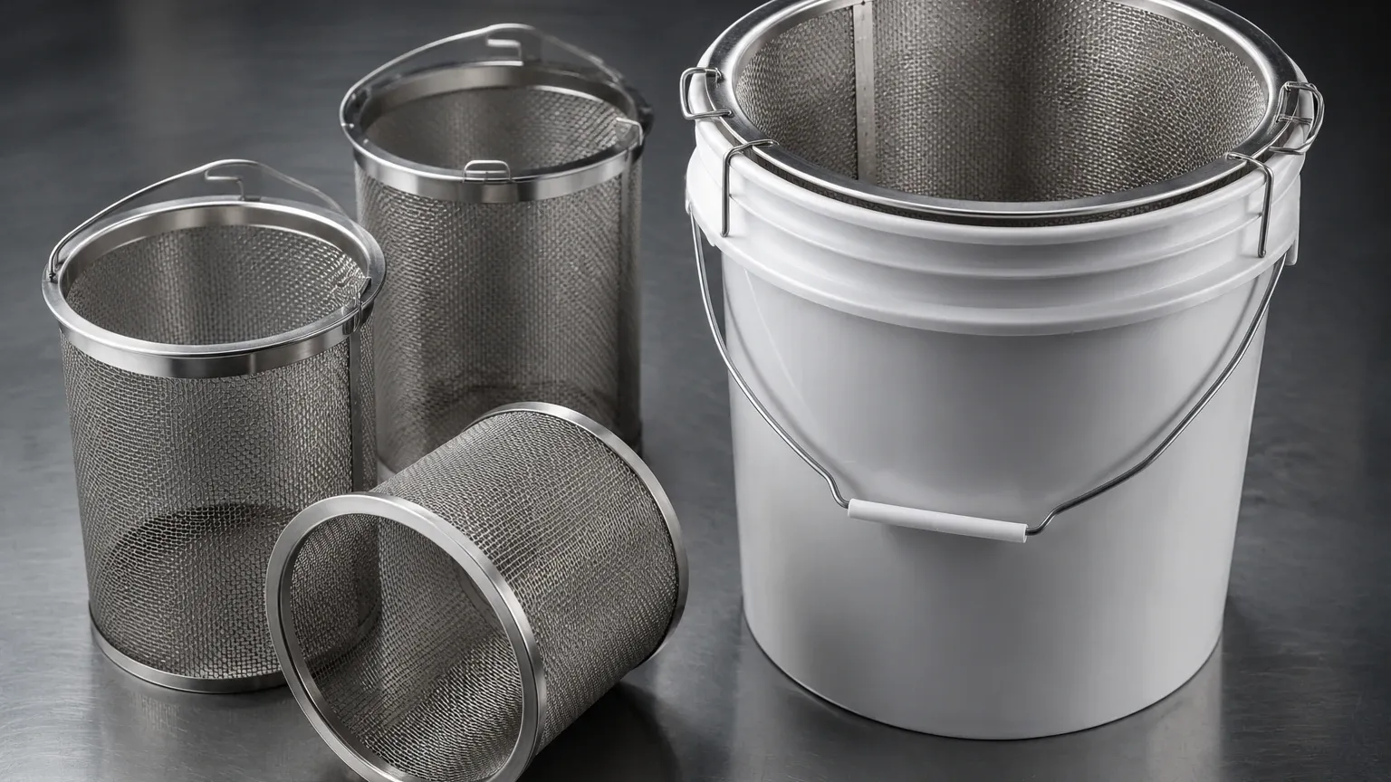Strainer 5 Gallon Bucket visual guide