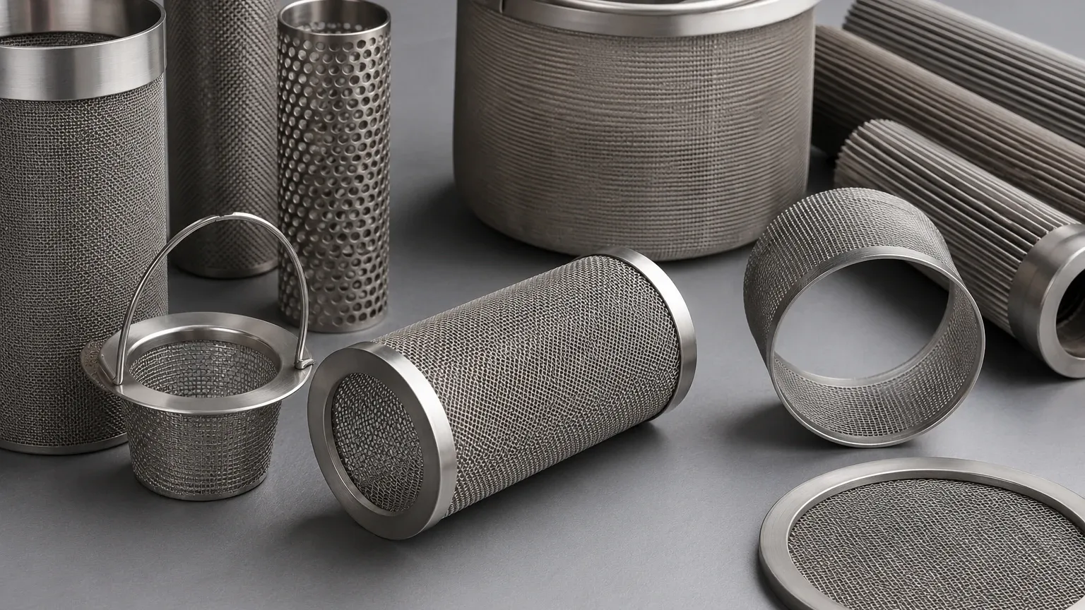 Strainer 50 Mesh visual guide