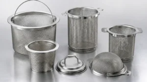 Strainer Basket and Lid visual guide