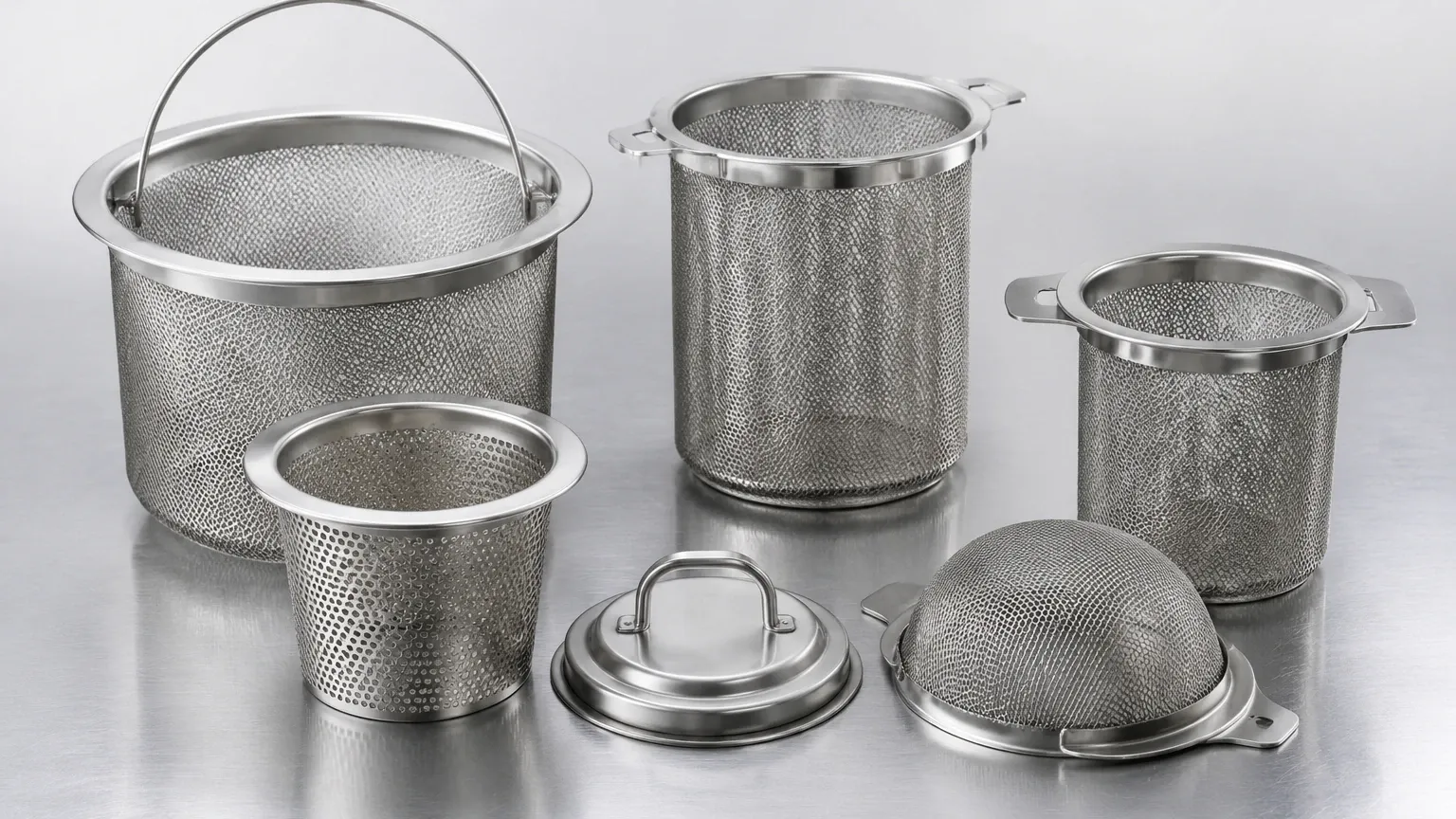 Strainer Basket and Lid Strainer Basket and Lid visual guide