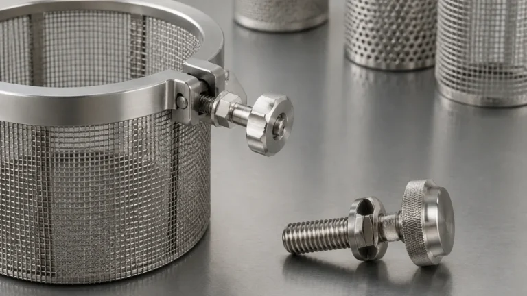 Strainer Basket Bolt visual guide