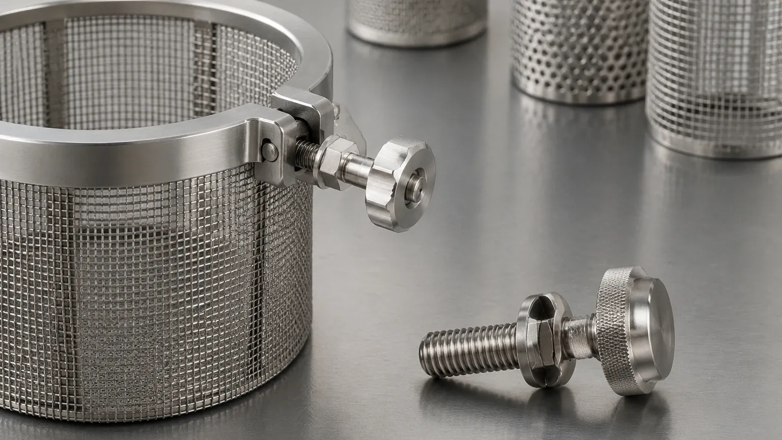 Strainer Basket Bolt Strainer Basket Bolt visual guide