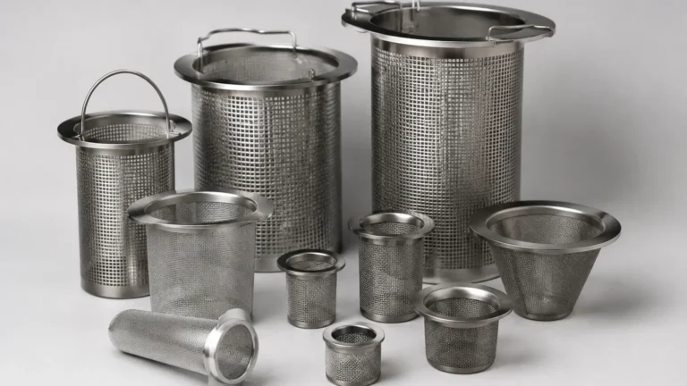 Strainer Basket Container visual guide