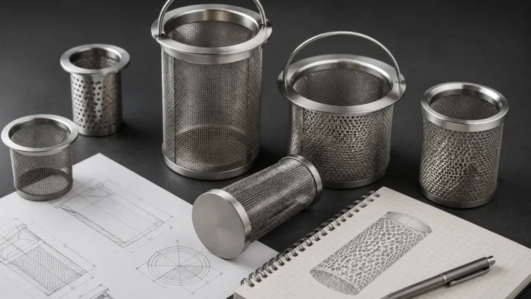 Strainer Basket Design visual guide