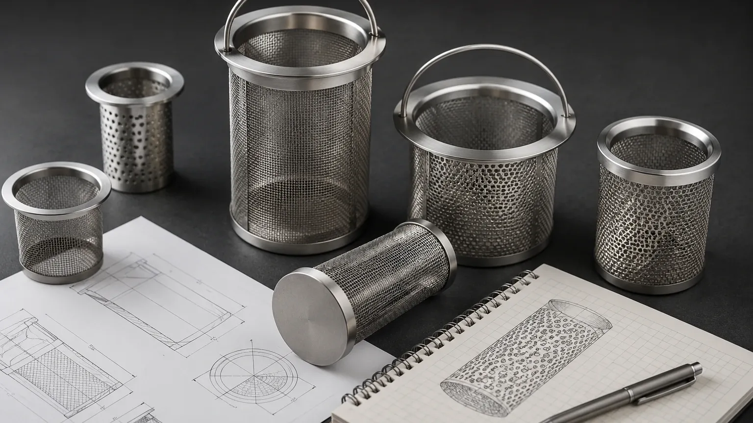 Strainer Basket Design Strainer Basket Design visual guide