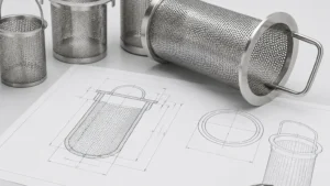 Strainer Basket Diagram visual guide