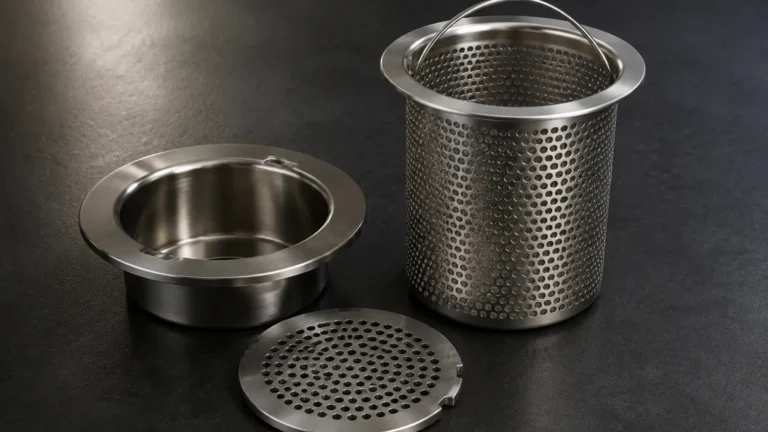 Strainer Basket Drain visual guide