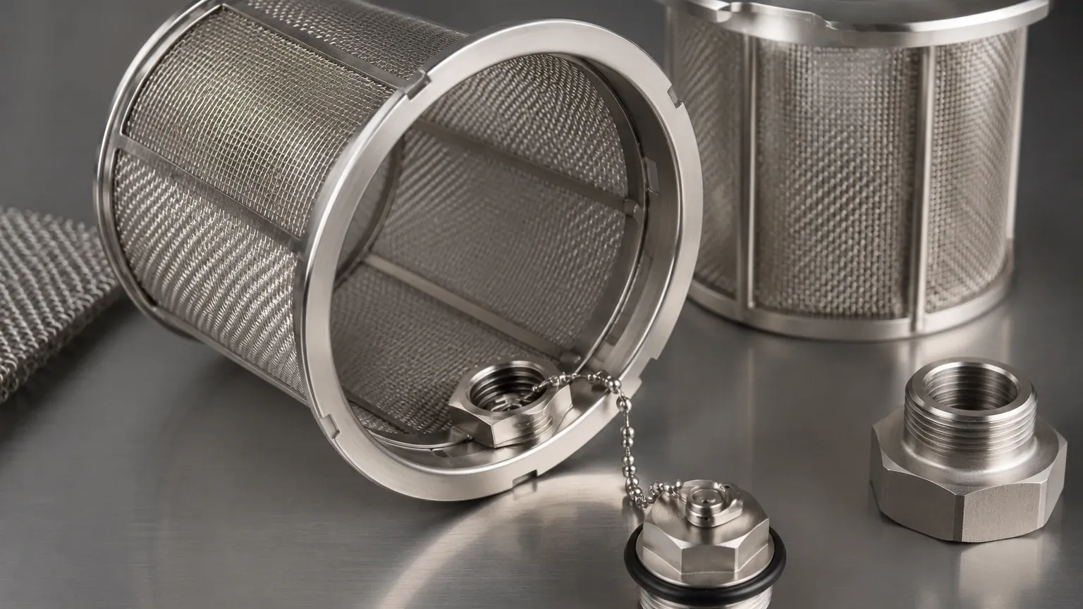 Strainer Basket Drain Plug visual guide