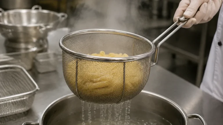 Strainer Basket for Cooking visual guide