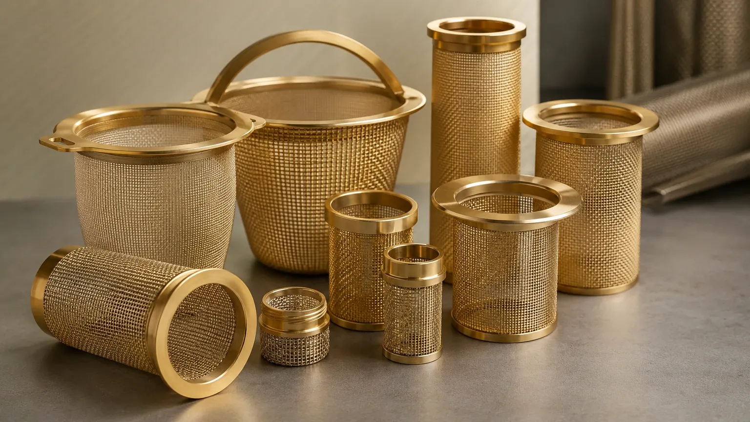 Strainer Basket Gold visual guide