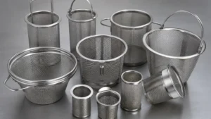 Strainer Basket in Spanish visual guide