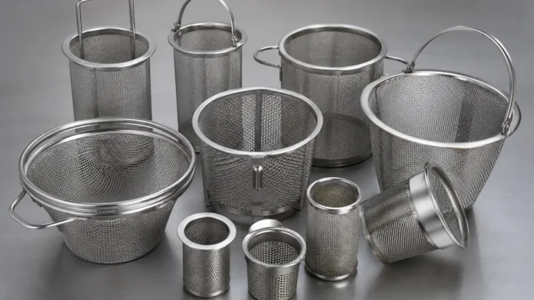 Strainer Basket in Spanish visual guide