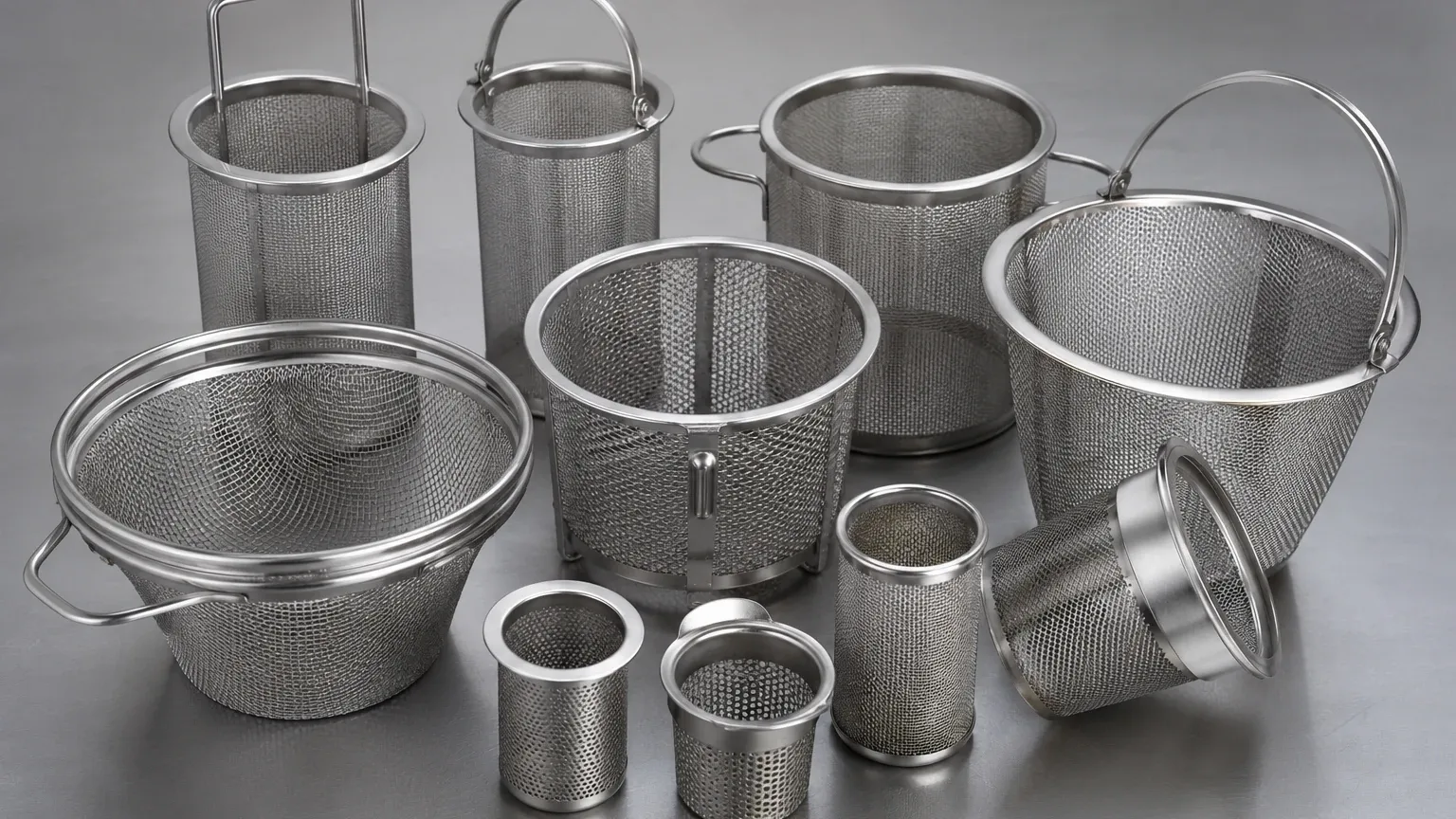 Strainer Basket in Spanish visual guide