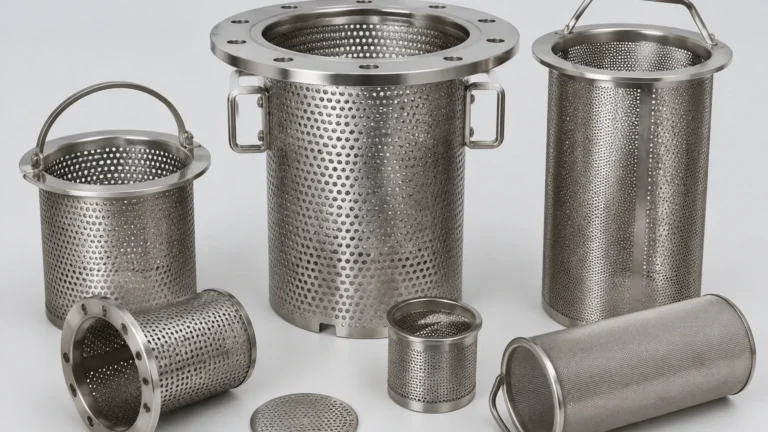 Strainer Basket Industrial visual guide
