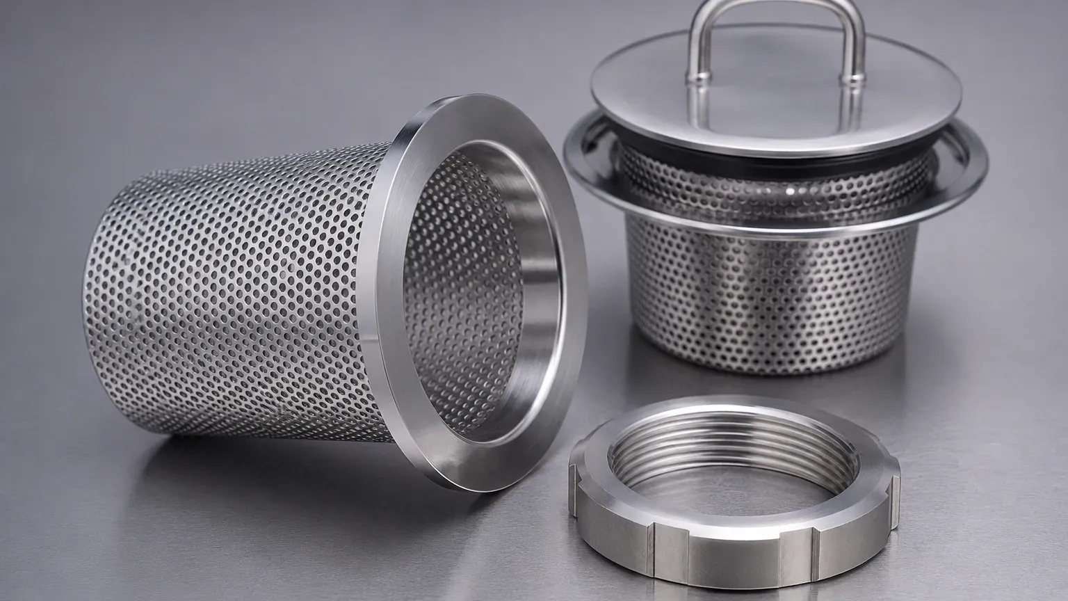 Strainer Basket Lock Nut visual guide