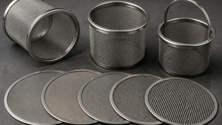 Strainer Basket Mesh Sizes visual guide