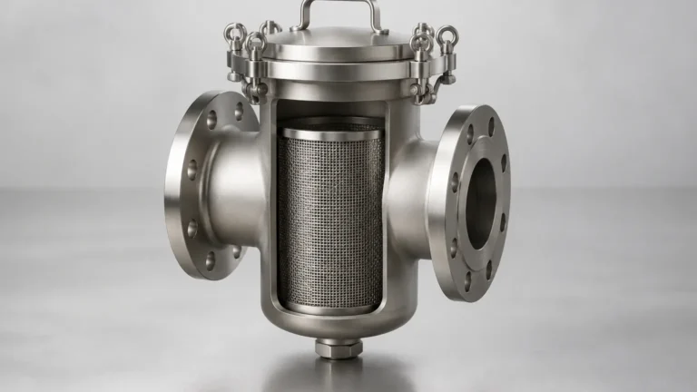 Strainer Basket Pipe visual guide
