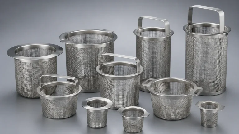 Strainer Basket Sizes visual guide