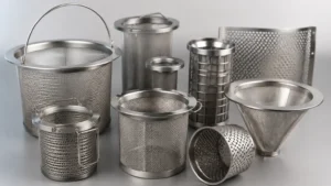 Strainer Basket Use visual guide