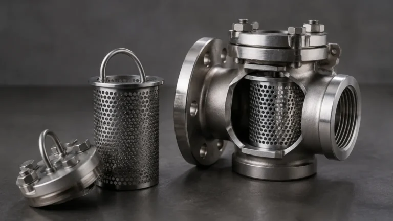 Strainer Basket Valve visual guide