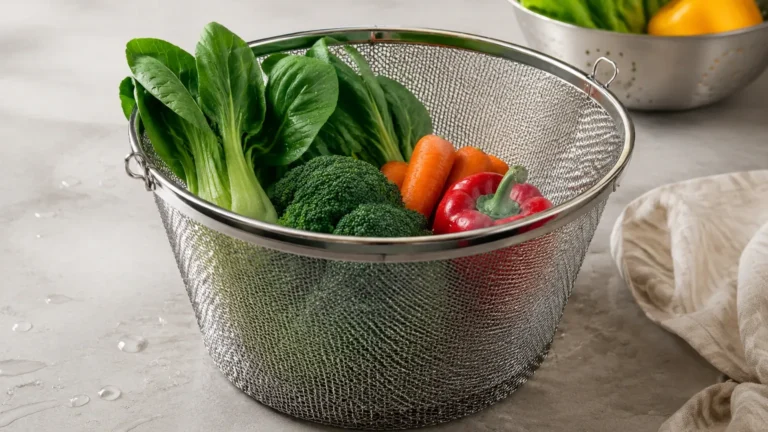 Strainer Basket Vegetable visual guide