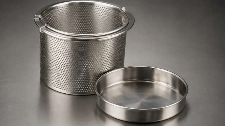 Strainer Basket with Tray visual guide