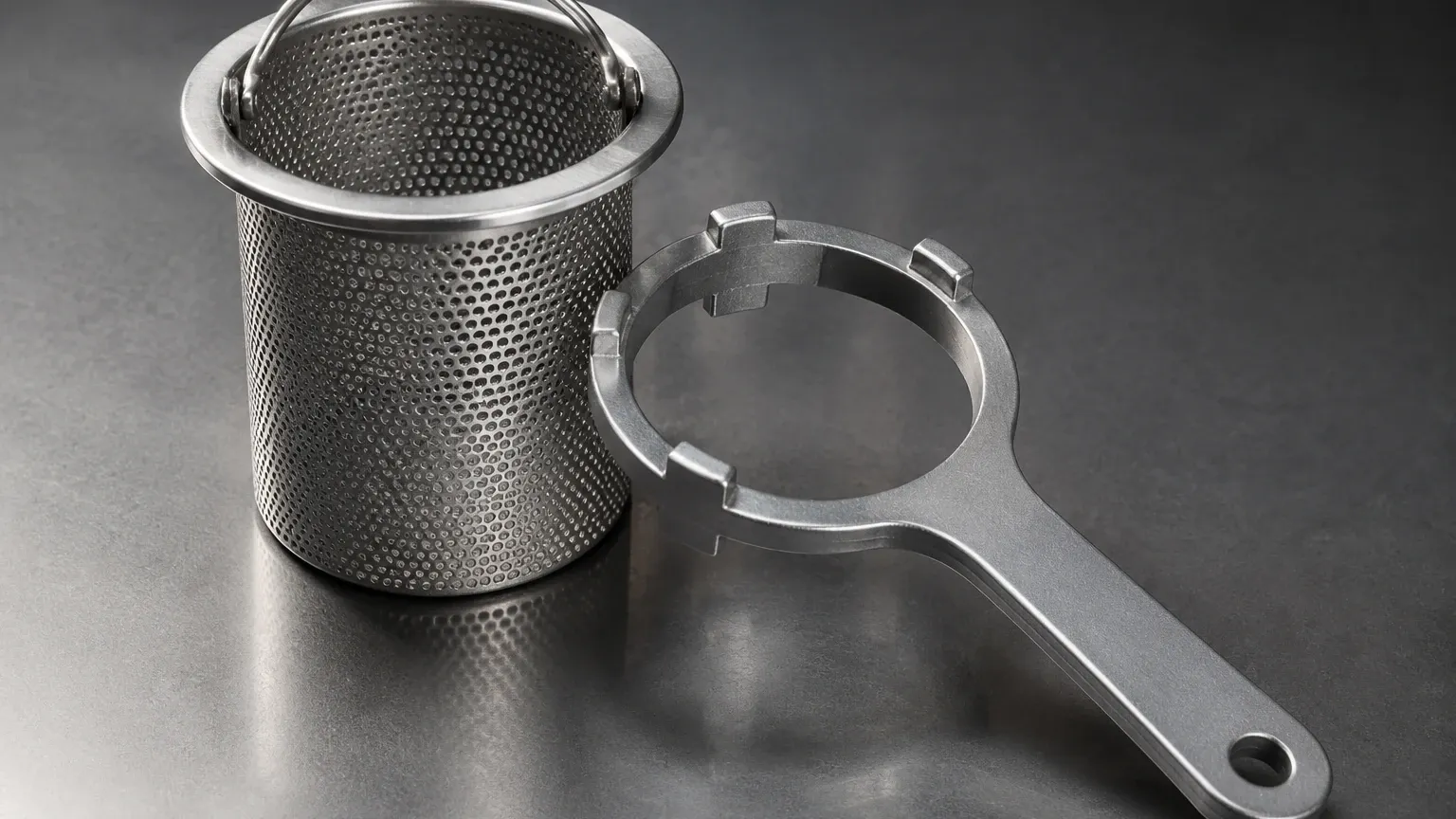 Strainer Basket Wrench visual guide