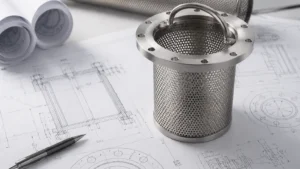 Strainer Drawing visual guide