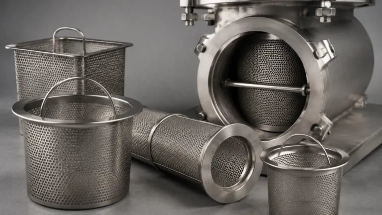 Strainer Grease Trap visual guide