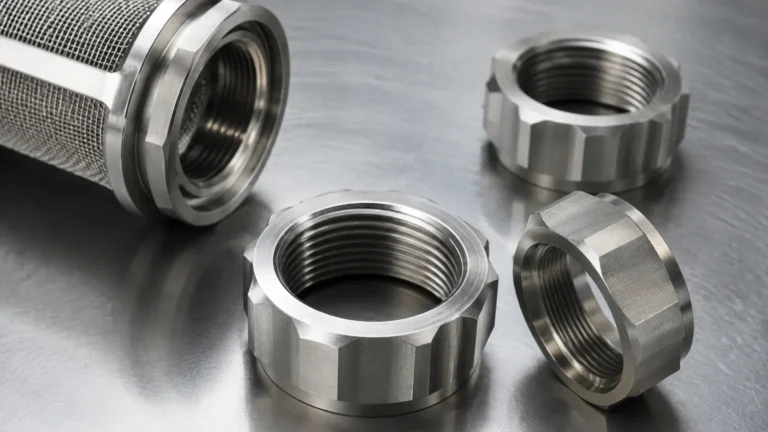 Strainer Joint Nut visual guide
