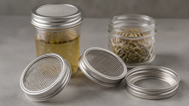 Strainer Lid for Mason Jar visual guide