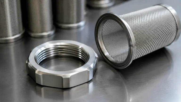 Strainer Locknut visual guide