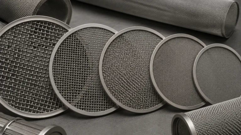 Strainer Mesh Sizes visual guide