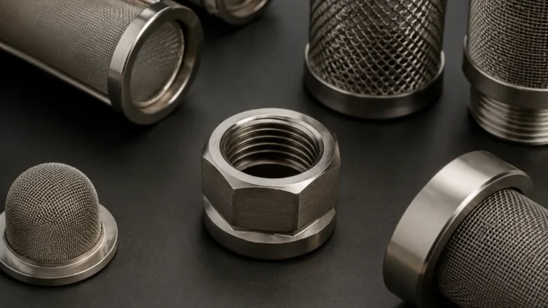 Strainer Nut visual guide