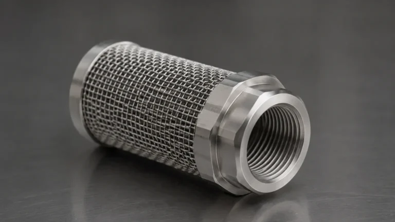 Strainer on Antenna visual guide