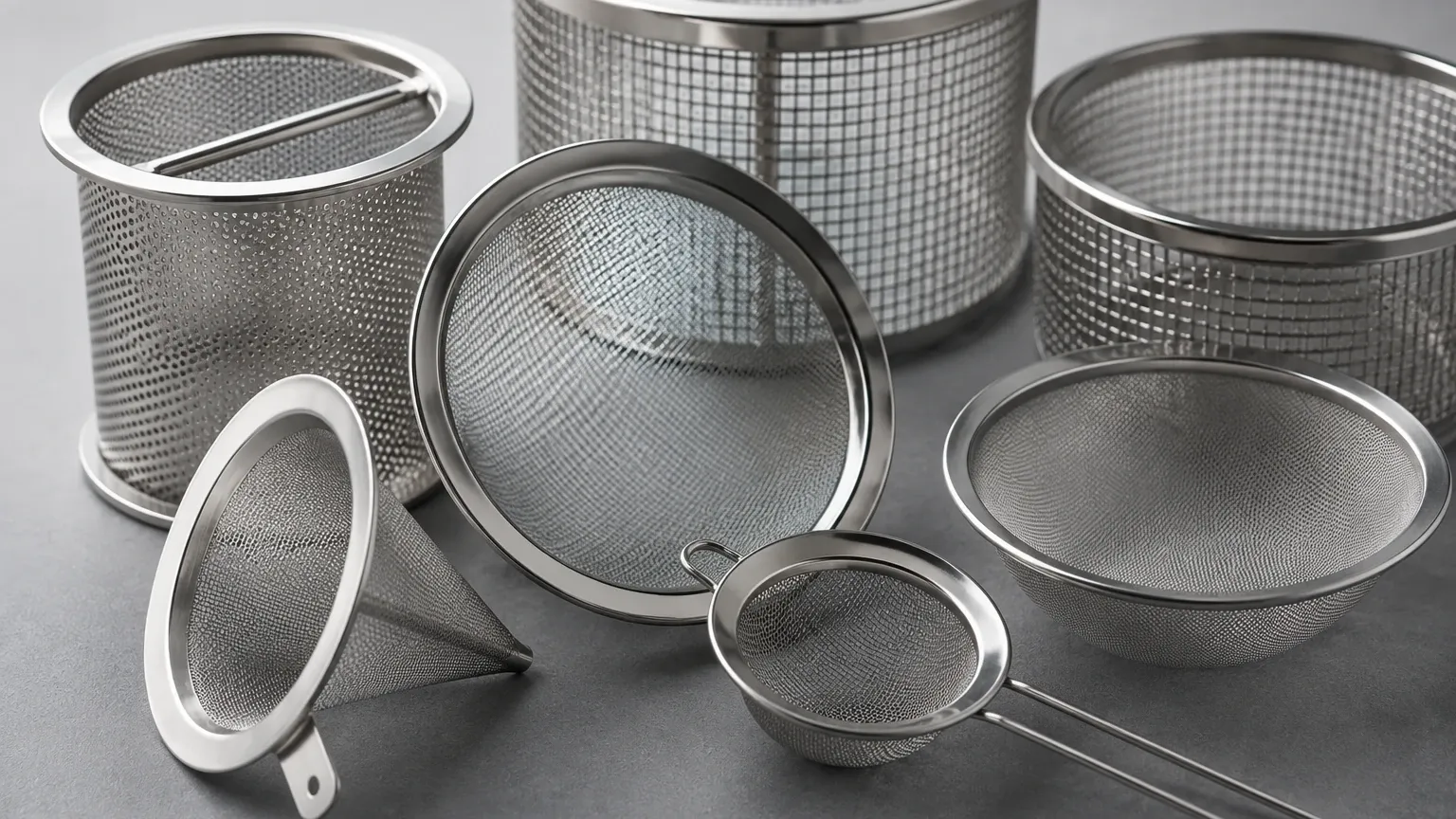 Strainer or Sieve Strainer or Sieve visual guide