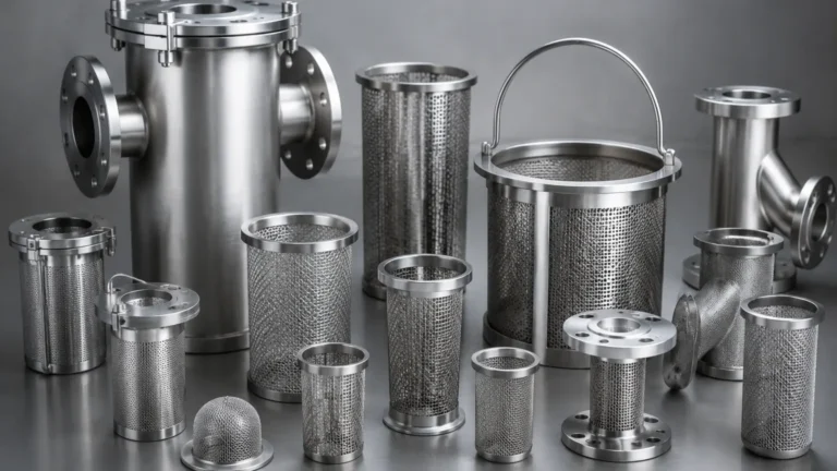 Strainer Steel visual guide
