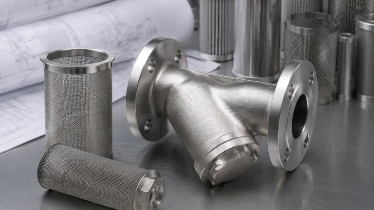 Strainer Used in Piping visual guide