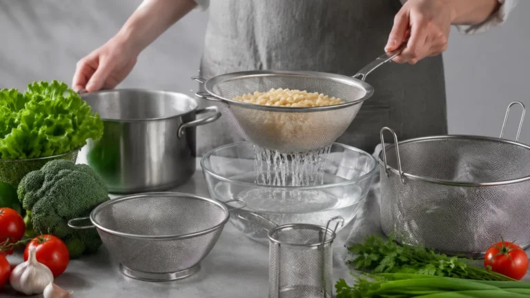 Strainer Uses in Cooking visual guide