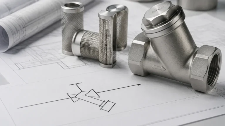 Strainer Valve Symbol visual guide