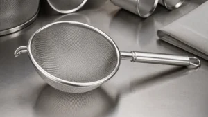 Strainer with Handle visual guide