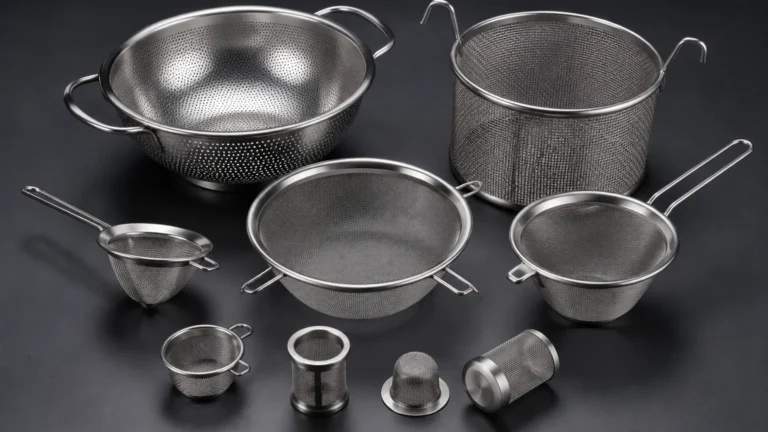 Strainers and Colanders visual guide