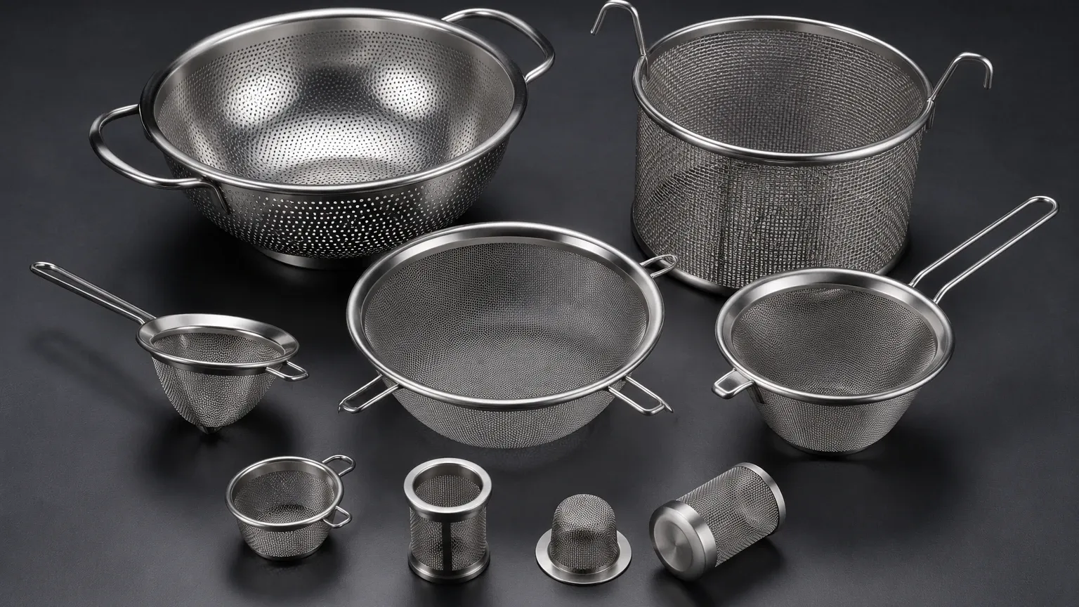 Strainers and Colanders Strainers and Colanders visual guide