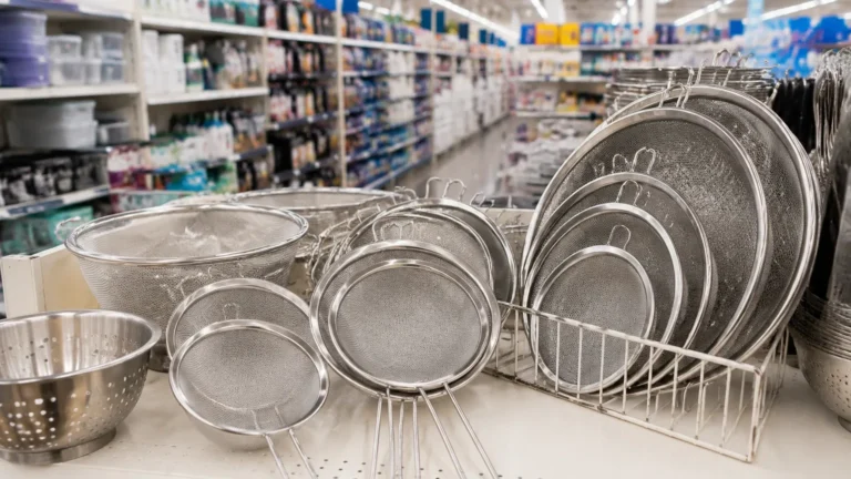 Strainers at Walmart visual guide