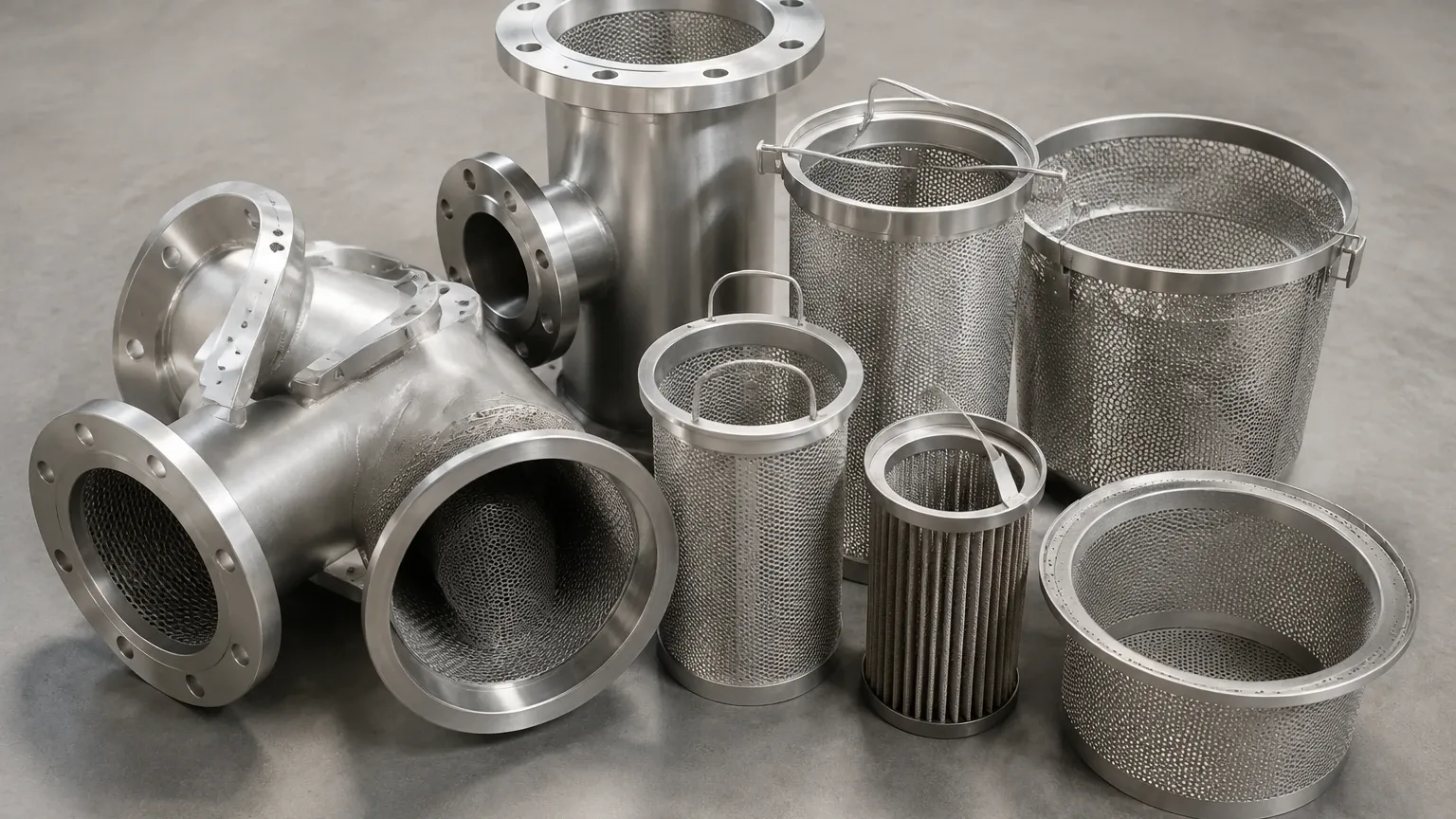 Strainers Big Strainers Big visual guide