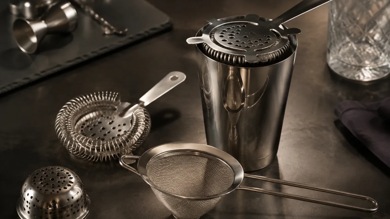 Strainers Cocktail Strainers Cocktail visual guide