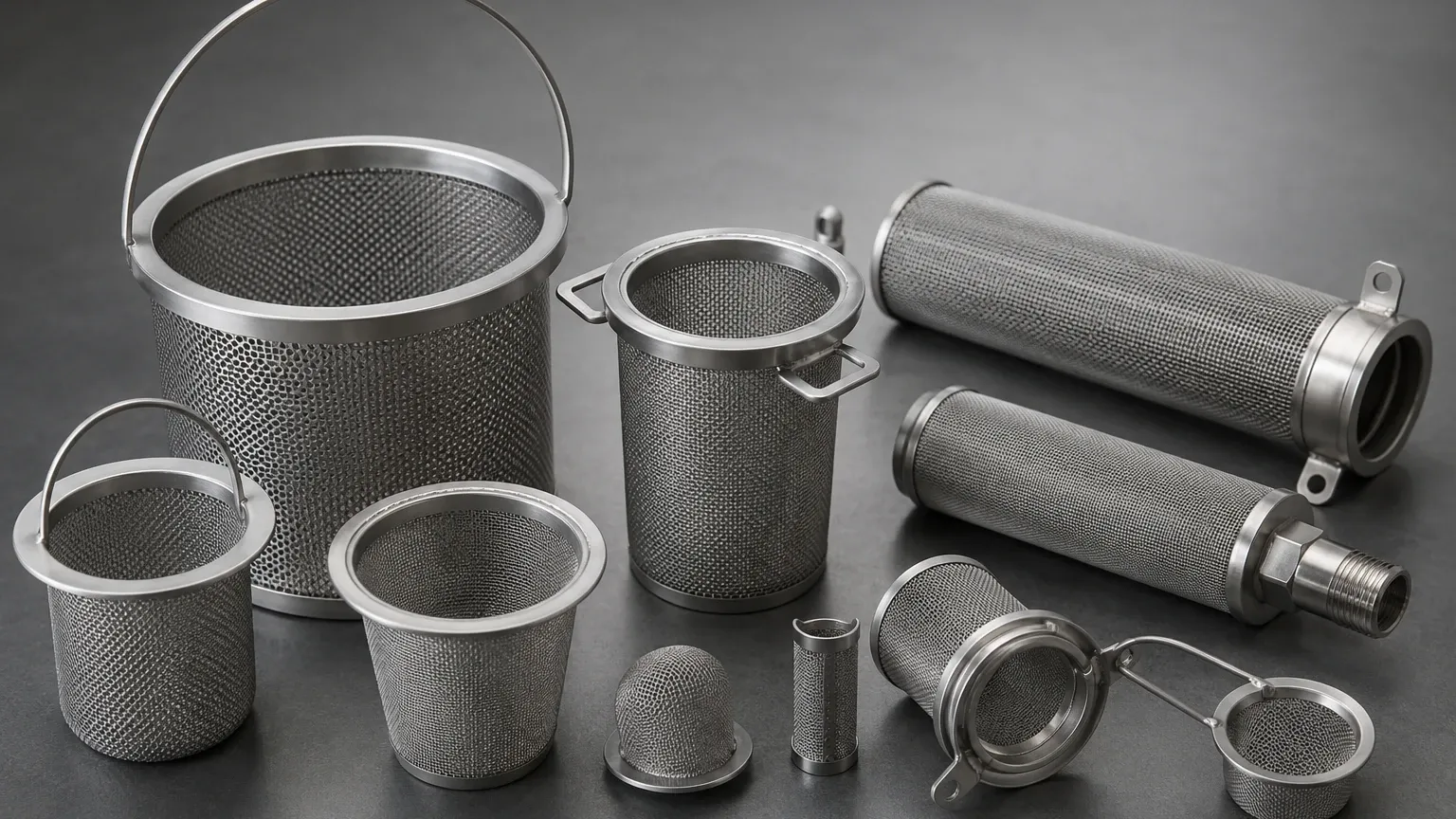 Strainers Fine visual guide