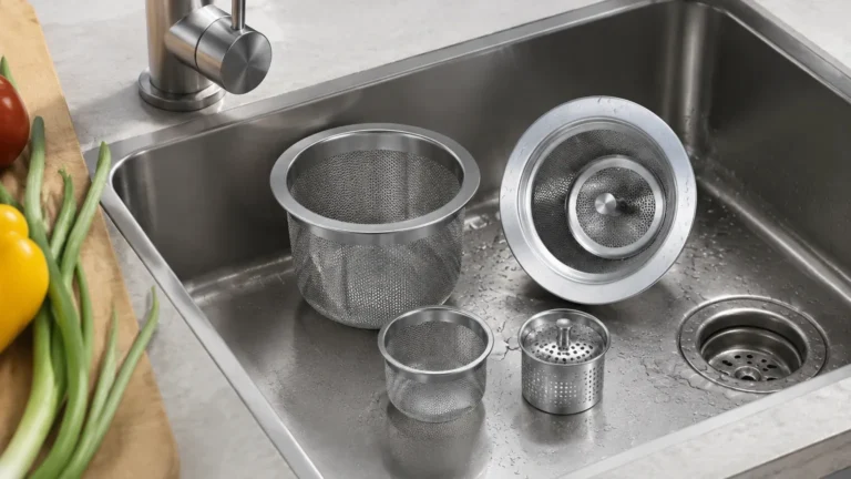Strainers for Kitchen Sinks visual guide