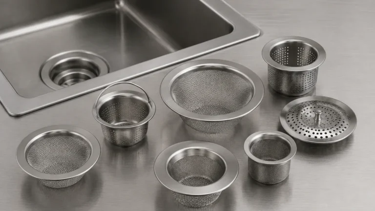Strainers for Sinks visual guide