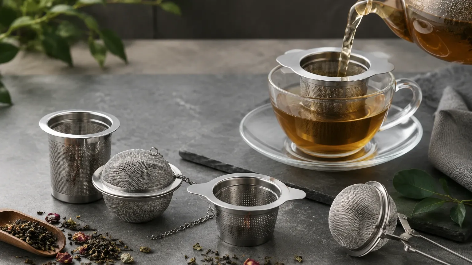 Strainers for Tea Strainers for Tea visual guide